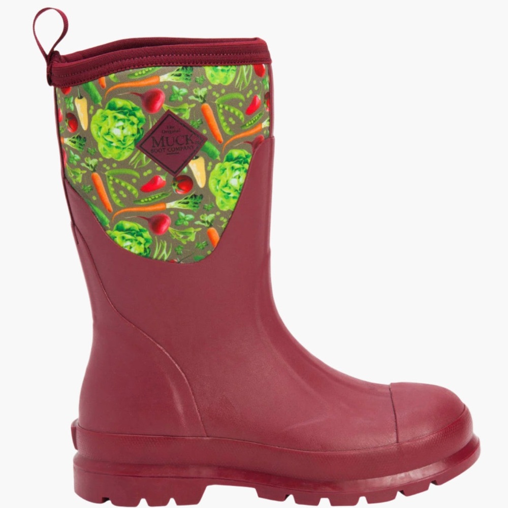 Muck Boots with Vegetable Print